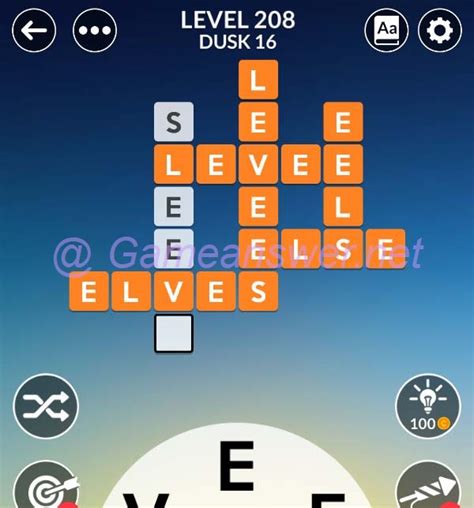 wordscapes level 208|Wordscapes Level 208 Answers [ + Bonus Words ].